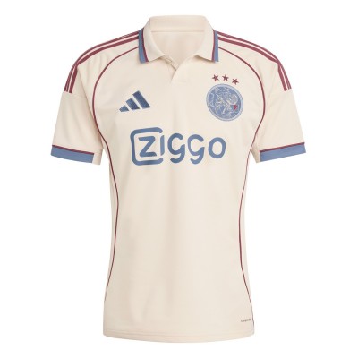футболна,фланелка,футболни,фланелки,adidas,ajax,third,shirt,2025,2026,adults,cream