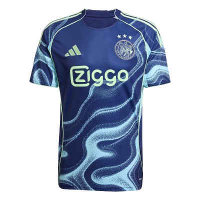 футболна,фланелка,футболни,фланелки,adidas,ajax,amsterdam,away,shirt,2025,2026,adults,black