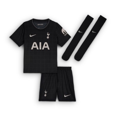 детски,футболни,фланелки,футболни,фланелки,футбол,nike,tottenham,hotspur,away,minikit,2025,2026,infants,black