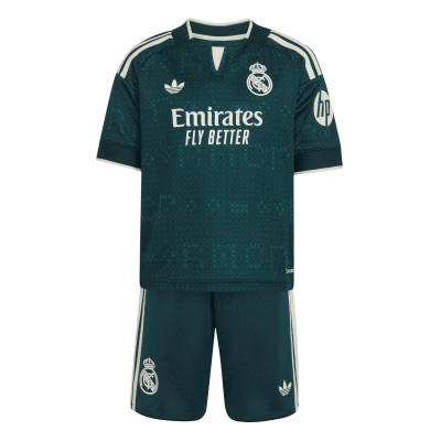 футболни,фланелки,испания,ла,лига,английската,висша,лига,футбол,adidas,real,madrid,away,mini,kit,2026,27,infants,green,white