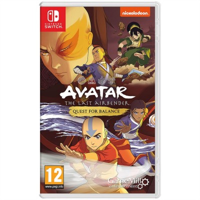 игри,и,технологии,gamemill,avatar,the,last,airbender,quest,for,balance,nintendo,switch