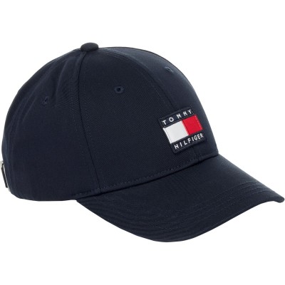 шапка,всички,шапки,плажни,шапки,tommy,hilfiger,tommy,heritage,cap,jn61,space,blue,dw6