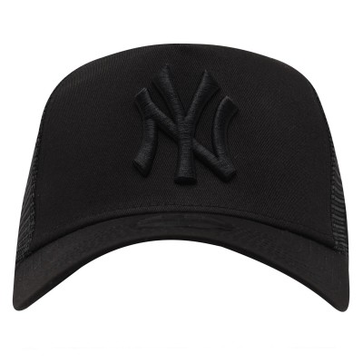 юношеска,шапка,плажни,шапки,бейзбол,new,era,9forty,trucker,cap,junior,black,black
