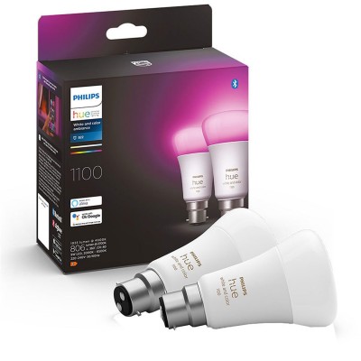 philips,hue,huewca,9w,a60,b22,smart,bulb,2p,uk,electronics