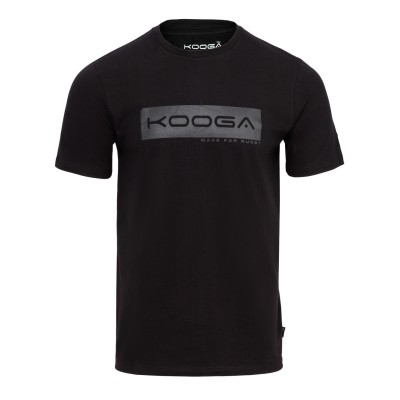 тениска,мъжки,тениски,ръгби,облекла,kooga,essential,logo,rugby,t,shirt,black