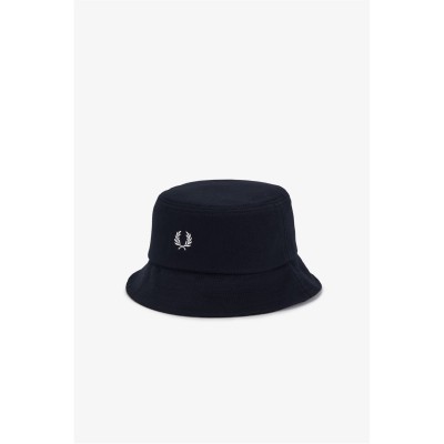 плажни,шапки,аксесоари,на,разпродажба,мъжки,шапки,и,ръкавици,fred,perry,men's,pique,bucket,hat,black,843