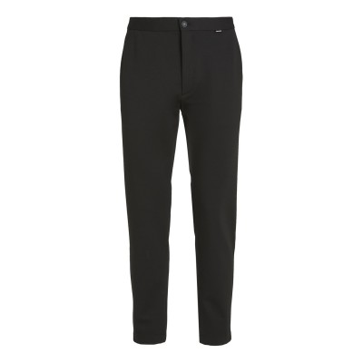 мъжки,панталони,тип,чино,calvin,klein,comfort,knit,tapered,trouser,ck,black