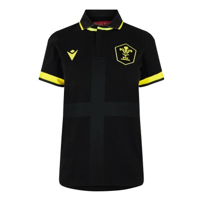 дамски,топове,ръгби,облекла,macron,wru,hmerpshrt,ld34,black,yellow