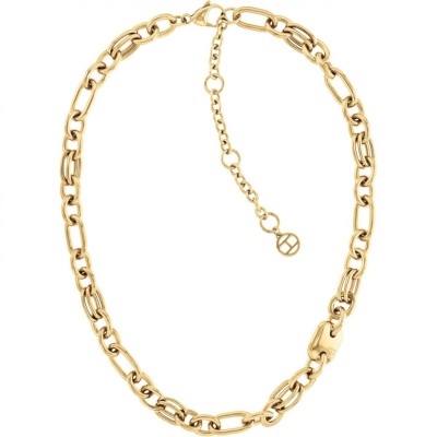 аксесоари,на,разпродажба,tommy,hilfiger,thj,contrast,link,chain,necklace,2780784,gold