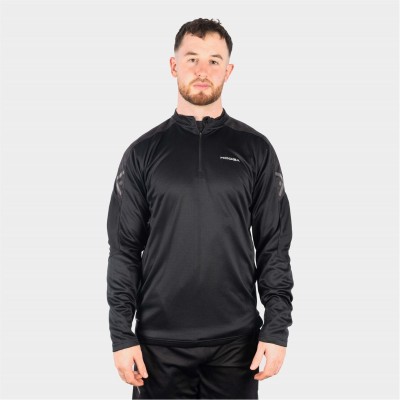 мъжки,якета,ръгби,облекла,kooga,vortec,quarter,zip,midlayer,black,camo