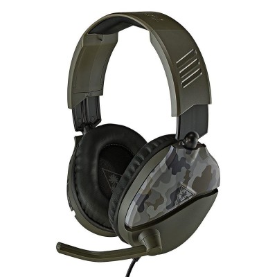 turtle,beach,recon,70,gaming,headset,for,xbox,ps5,ps4,pc,camo,green,camo,green
