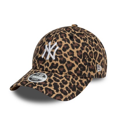дамска,шапка,всички,шапки,бейзбол,new,era,womens,9forty,adjustable,cap,ny,leopard