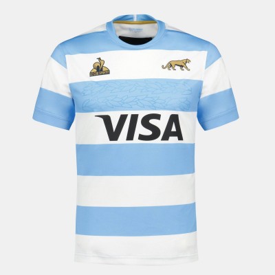 мъжка,футболна,фланелка,ръгби,ръгби,фланелки,le,coq,sportif,argentina,pumas,2024,home,shirt,mens,blue,white