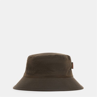 плажни,шапки,аксесоари,на,разпродажба,мъжки,шапки,и,ръкавици,barbour,men's,wax,sports,bucket,hat,olive