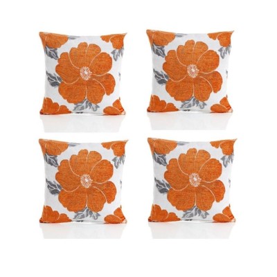 подаръци,и,играчки,alan,symonds,poppy,chenille,cushion,set,of,4,orange