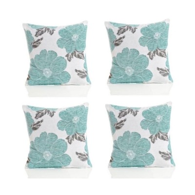 подаръци,и,играчки,alan,symonds,poppy,chenille,cushion,set,of,4,blue