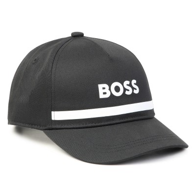 шапка,всички,шапки,boss,kids,logo,print,cap,customisable,fit,black,09b
