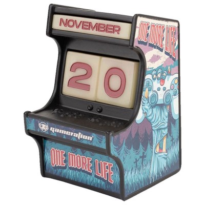 подаръци,и,играчки,paladone,gameration,arcade,3d,perpetual,calendar,merchandise