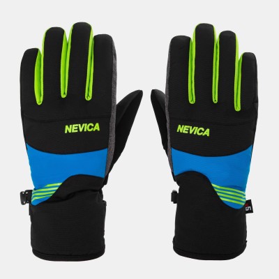 юношески,ски,ръкавици,зимни,аксесоари,ски,ръкавици,nevica,meribel,ski,glove,juniors,black,blue
