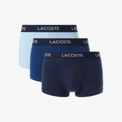 боксерки,мъжко,бельо,lacoste,3,pack,stretch,cotton,trunks,multi,colour
