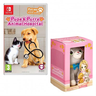 игри,и,технологии,аксесоари,на,разпродажба,numskull,pups,and,purrs,animal,hospital,+,cat,plush,nintendo,switch