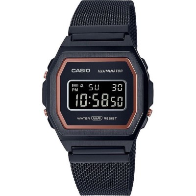 часовник,часовници,аксесоари,на,разпродажба,casio,casio,vintage,illuminator,black,watch,a1000mb,1bef,black