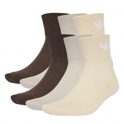 чорапи,дамски,чорапи,adidas,originals,adi,og,1,4,socks,6,pk,64,brown,putgre