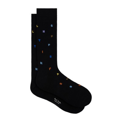 мъжки,чорапи,paul,smith,ps,u,keanu,stamp,sck,sn54,black,79