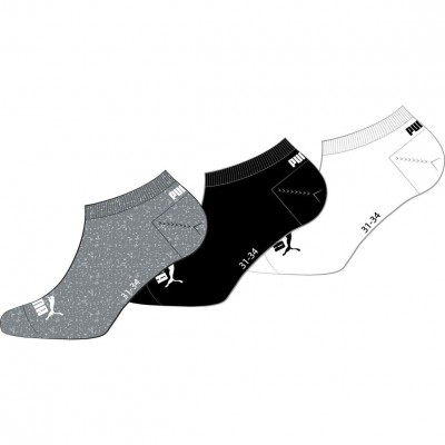 чорапи,лека,атлетика,puma,trainer,socks,grey,black,whit
