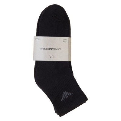чорапи,мъжки,чорапи,emporio,armani,men,s,trainer,socks,black,mc061
