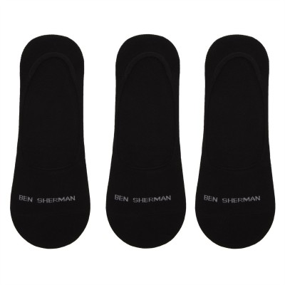 чорапи,чорапи,на,разпродажба,всички,чорапи,мъжки,чорапи,ben,sherman,3,pack,makalu,liner,socks,black