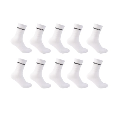 чорапи,мъжки,чорапи,дамски,чорапи,donnay,10,pack,quarter,socks,plus,size,12,white