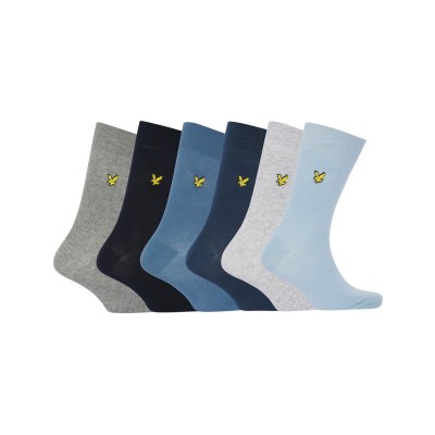 чорапи,мъжки,чорапи,lyle,and,scott,men's,victor,crew,socks,bue,blue,grey