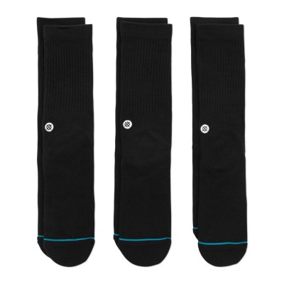 чорапи,чорапи,на,разпродажба,всички,чорапи,мъжки,чорапи,stance,stance,icon,3,pack,socks,blk,blk,blk