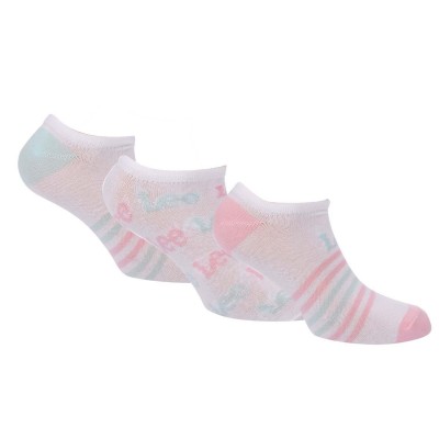 чорапи,дамски,чорапи,lee,3,pack,of,trainer,liner,socks,white