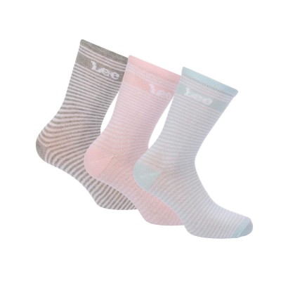 чорапи,дамски,чорапи,lee,3,pack,of,socks,pink