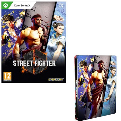 аксесоари,на,разпродажба,capcom,street,fighter,6,steelbook,edition,xbox,series
