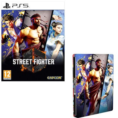 игри,и,технологии,аксесоари,на,разпродажба,capcom,street,fighter,6,steelbook,edition,playstation,5