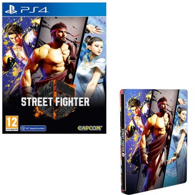 игри,и,технологии,аксесоари,на,разпродажба,capcom,street,fighter,6,steelbook,edition,ps4