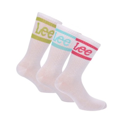 чорапи,дамски,чорапи,lee,3,pack,of,sport,socks,white