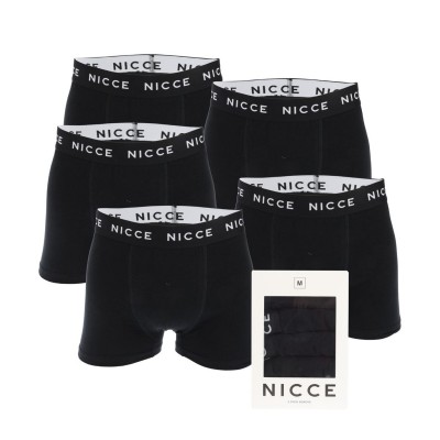 боксерки,мъжко,лятно,бельо,бельо,за,училище,nicce,galan,5,pack,boxer,shorts,black