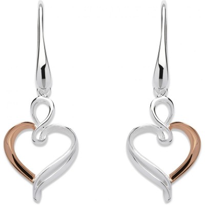 аксесоари,на,разпродажба,unique,and,co,&,co,sterling,rose,gold,plated,earrings,silver