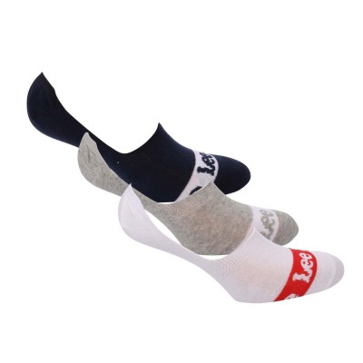 чорапи,дамски,чорапи,lee,3,pack,of,shoe,liner,socks,white
