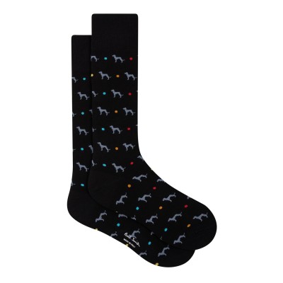 мъжки,чорапи,paul,smith,ps,u,hank,whippet,sn44,black,79