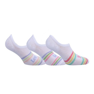 чорапи,дамски,чорапи,lee,3,pack,of,shoe,liner,socks,white