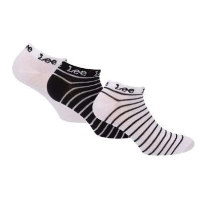 чорапи,дамски,чорапи,lee,3,pack,of,trainer,liner,socks,white