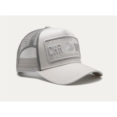 шапка,аксесоари,на,разпродажба,мъжки,шапки,и,ръкавици,christian,rose,iconic,ii,plate,trucker,cap,ice,grey