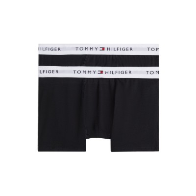 боксерки,детско,бельо,tommy,hilfiger,tommy,hilfiger,2,pk,trunk,black,black,0r7