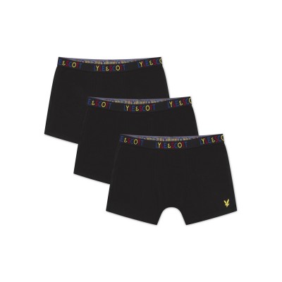боксерки,аксесоари,на,разпродажба,детско,бельо,lyle,and,scott,3,pack,trunks,jn99,black,multi