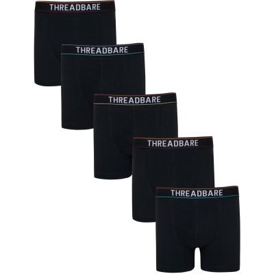 мъжко,лятно,бельо,аксесоари,на,разпродажба,мъжко,бельо,threadbare,hpstr,alan,5pk,sn99,black